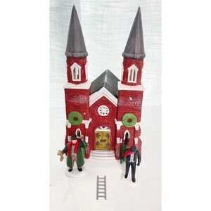 Dept‎ 56 Dickens Heritage Village Brick Abbey Town Crier Chimney Sweep Light Lot